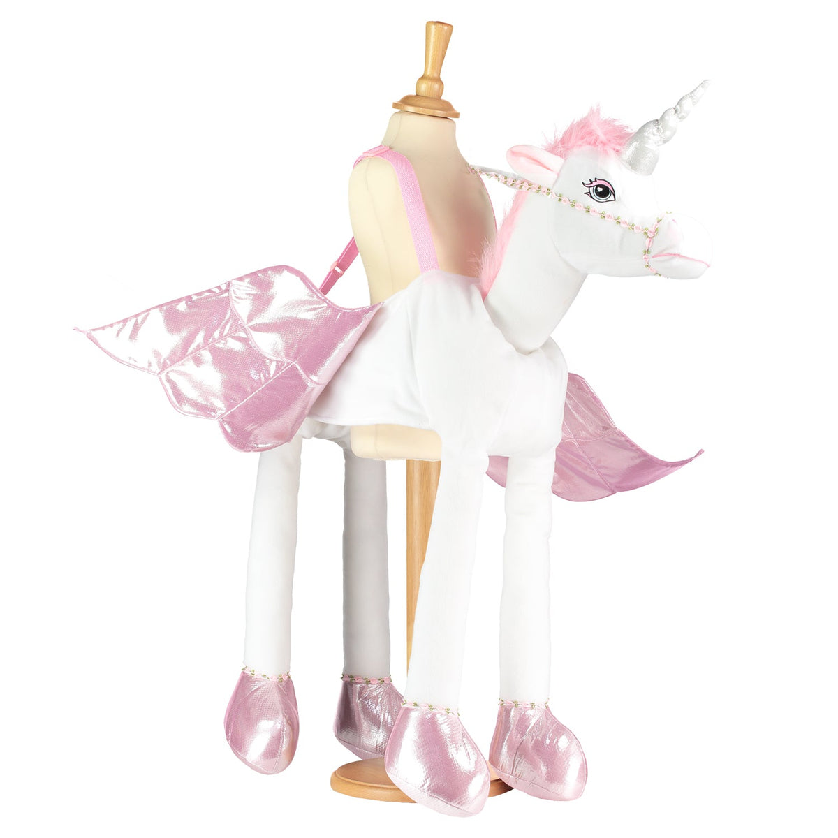 Einhorn Huckepack Kostüm mit Licht und Sound | 3 bis 5 Jahre