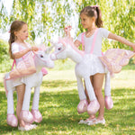 Einhorn Huckepack Kostüm mit Licht und Sound | 3 bis 5 Jahre