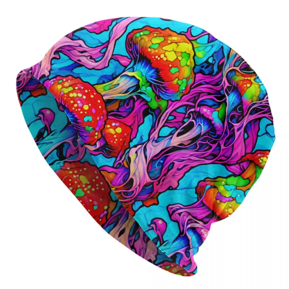 Psychedelic Skull Art Poster