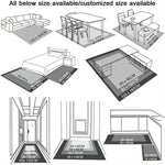 Nordischer Abstrakt Design Teppich