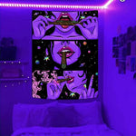 Trippy Blunt Schwarzlichtposter