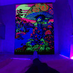 Sun Fluorescence Schwarzlichtposter