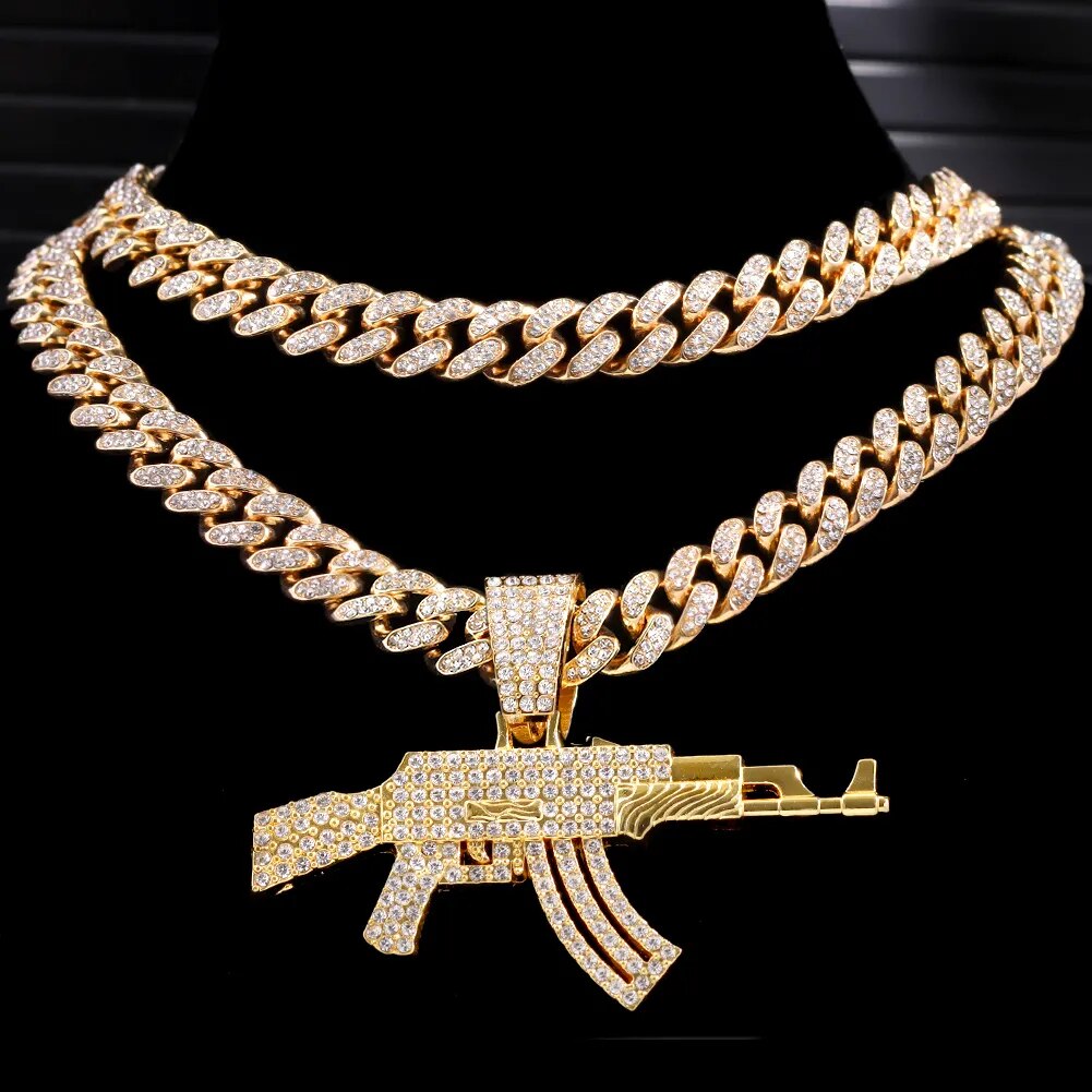 Hiphop Ak47 Halskette