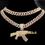Hiphop Ak47 Halskette