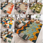 Moderner Geometrischer Design Teppich Design 2