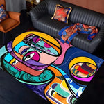 Picassostyle Abstrakt Design Teppich