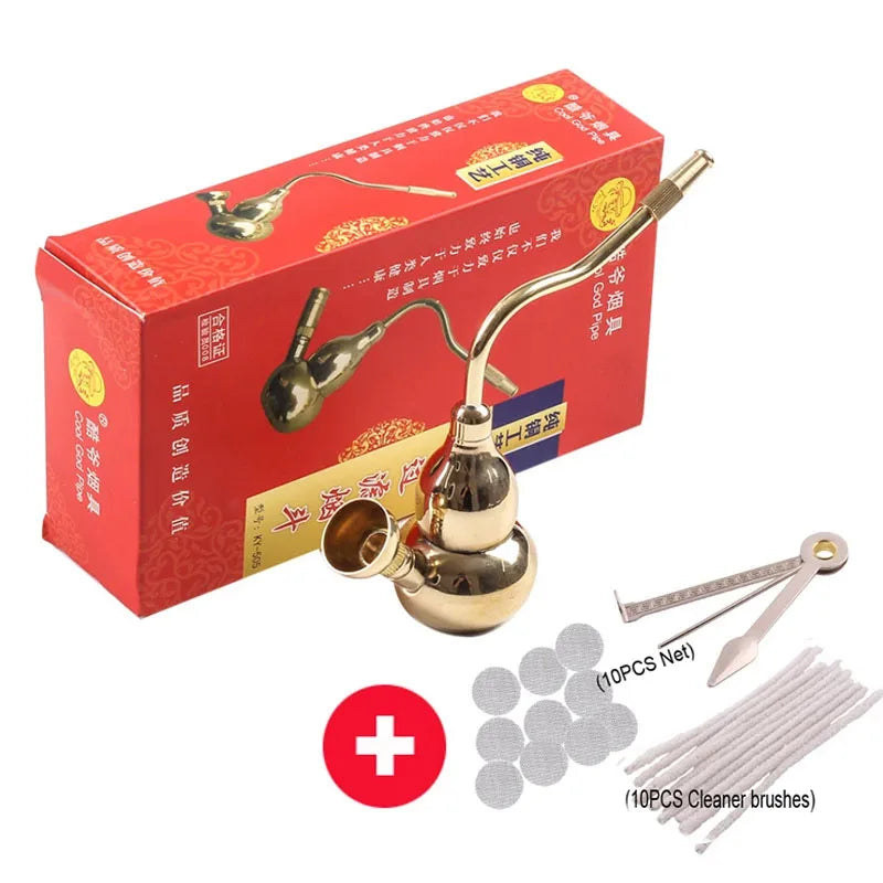 Golden Water Smoking Gadget