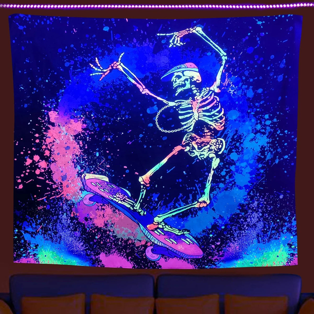 Mand UV Schwarzlichtposter