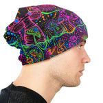 Psychedelic Skull Art Poster