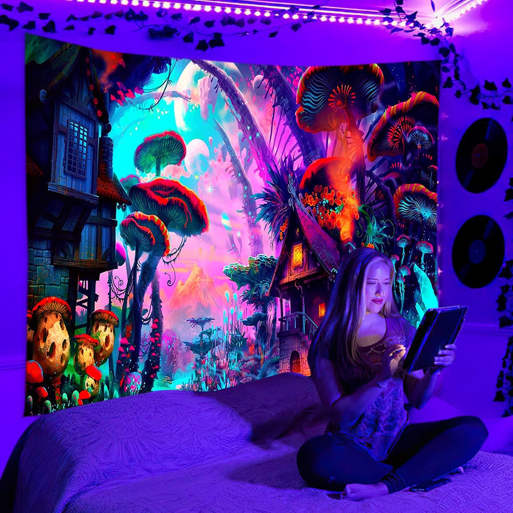 Unique UV Schwarzlichtposter