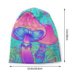 Psychedelic Skull Art Poster