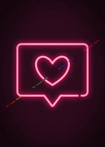 Neon Love Neon Poster