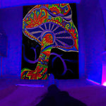 Dormitory Independent Schwarzlichtposter