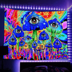 Psychedelic Light Schwarzlichtposter