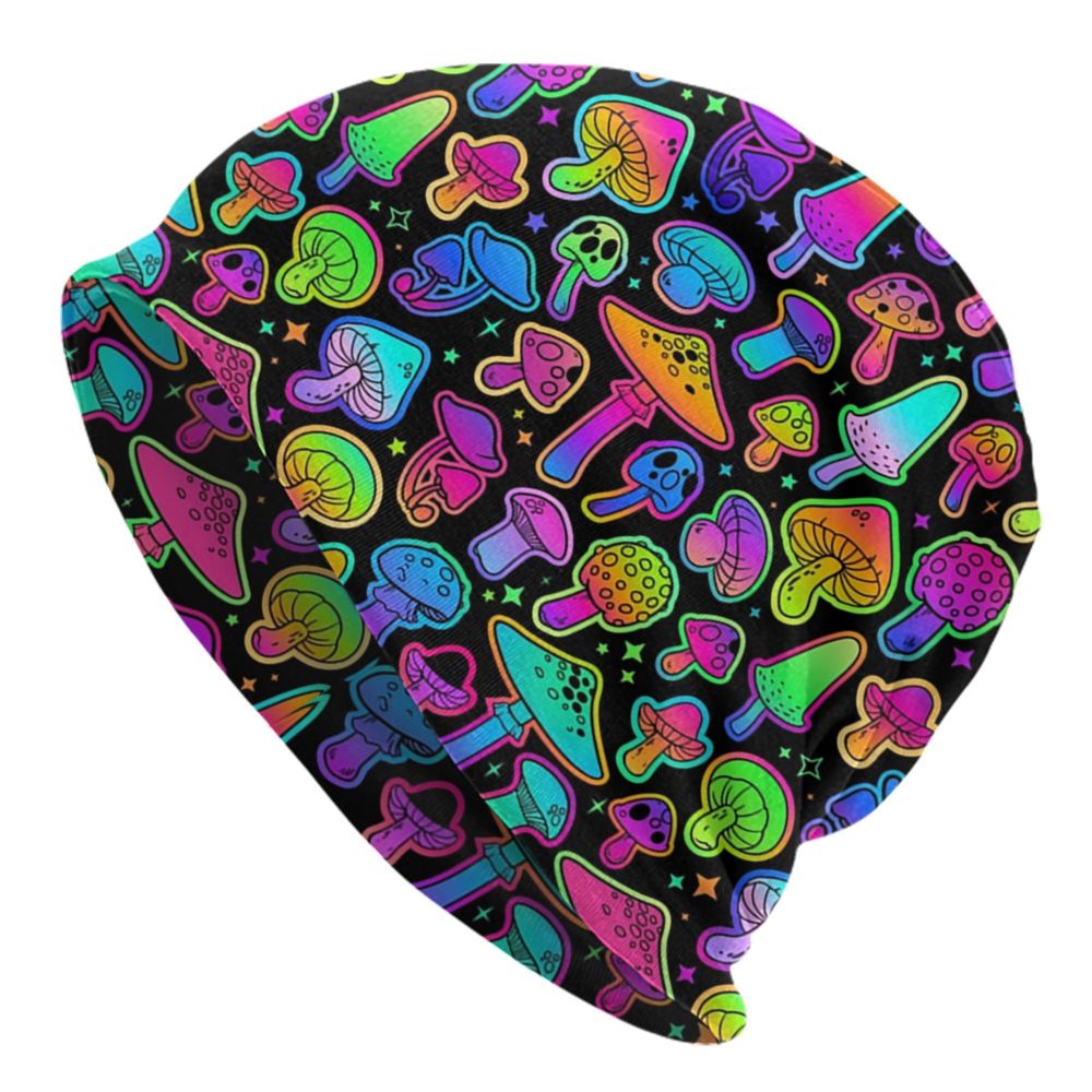 Psychedelic Skull Art Poster