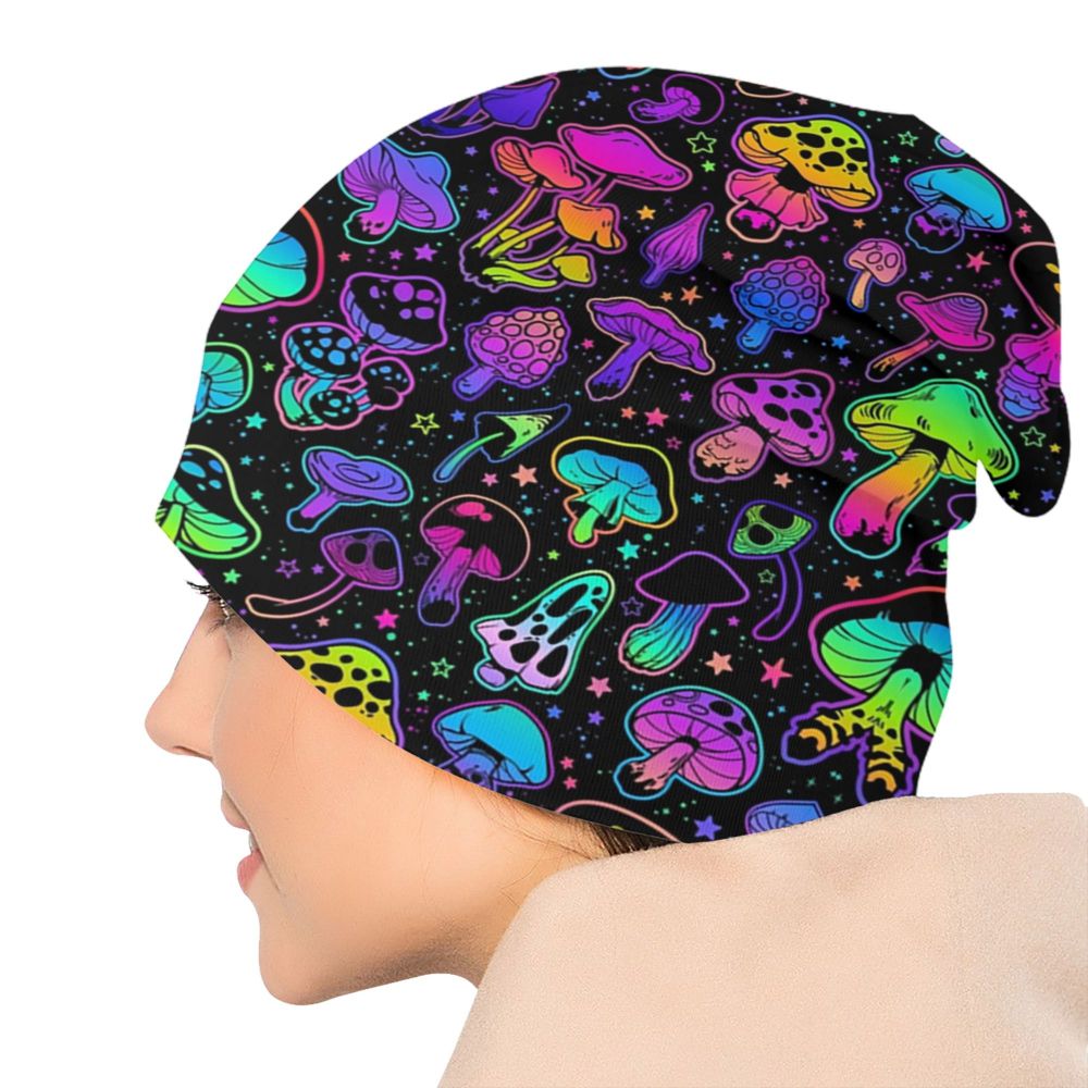 Psychedelic Skull Art Poster