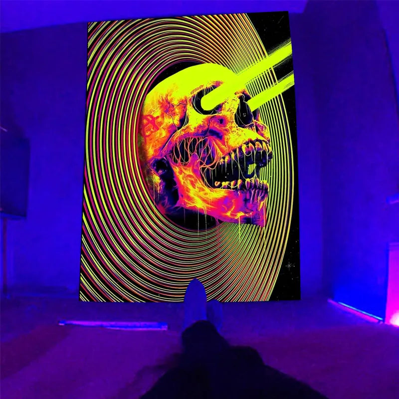 Eye Layer Schwarzlichtposter