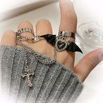 Punk Style Ringset