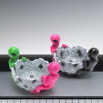 Alienaschenbecher Retro Design