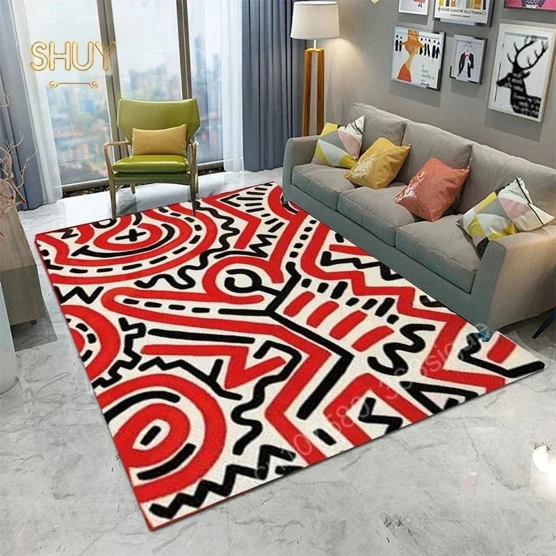 Gyptenstyle Abstrakter Teppich