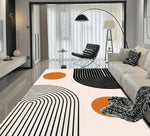 Geometrischer Abstrakt Design Teppich