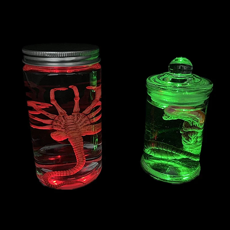 Alien Glow Art Poster