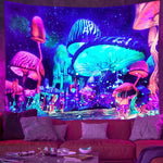 Psychedelic Light Schwarzlichtposter