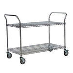 Novocal Mehrzweckwagen "Silverline" Material: Präzisionsstahl, vernickelt und hochglanzverchromt a | Packung (1 Stück)