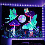 Psychedelic Light Schwarzlichtposter