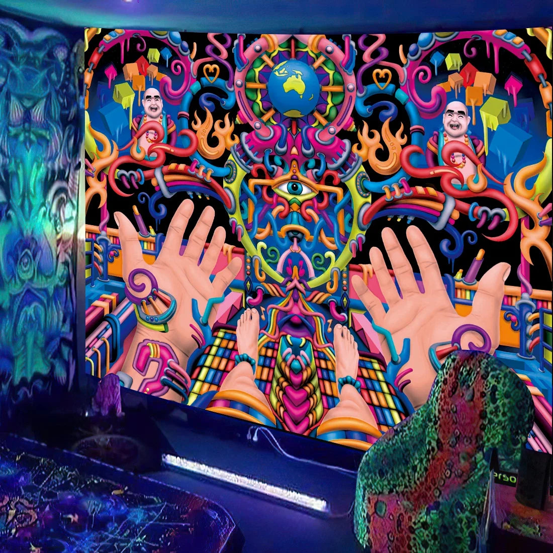 Lichtspielzauber UV Schwarzlichtposter