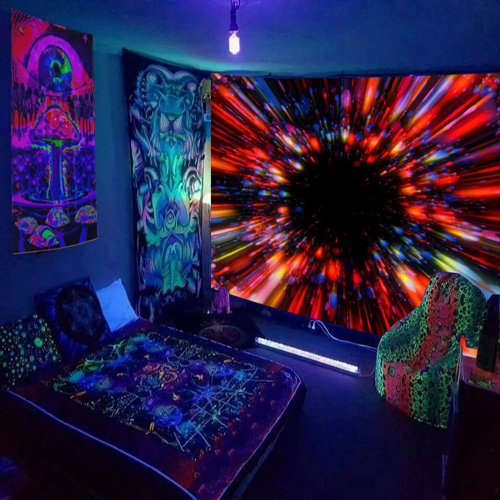 Monero UV Schwarzlichtposter