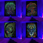 Dormitory Independent Schwarzlichtposter