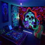 Mystisches UV Schwarzlichtposter