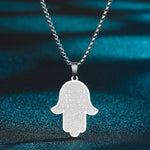 Hamsa Hand Halskette