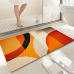 Geometrischer Kunst Teppich Poster