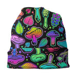 Psychedelic Skull Art Poster