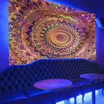 Boho Wall Schwarzlichtposter