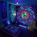 Mystisches UV Schwarzlichtposter