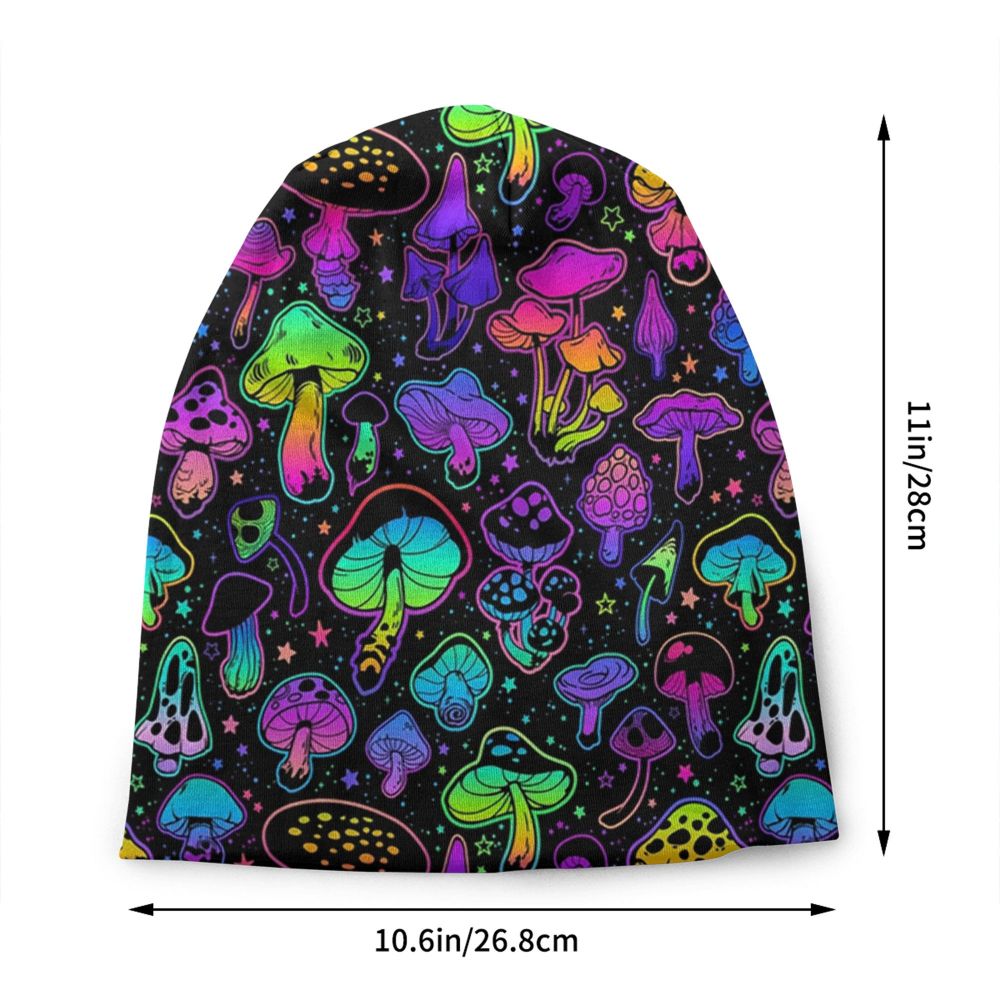 Psychedelic Skull Art Poster
