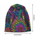 Psychedelic Skull Art Poster