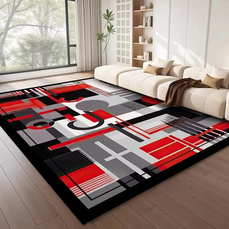 Moderner Geometrischer Design Teppich