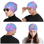 Psychedelic Skull Art Poster