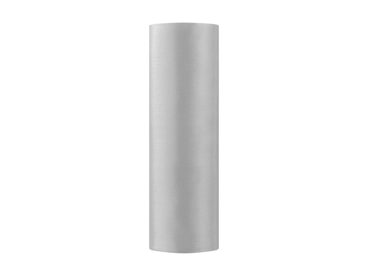 Dekostoff Satin 0,16x9m Silber Namma Markt