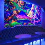 Boho Wall Schwarzlichtposter