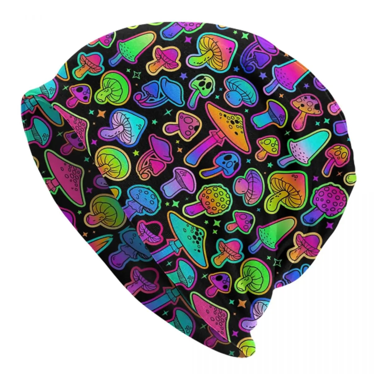Psychedelic Skull Art Poster