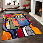 Picassostyle Abstrakt Design Teppich