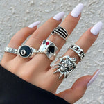 Hiphop Vintage Ringset
