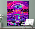Eye Layer Schwarzlichtposter