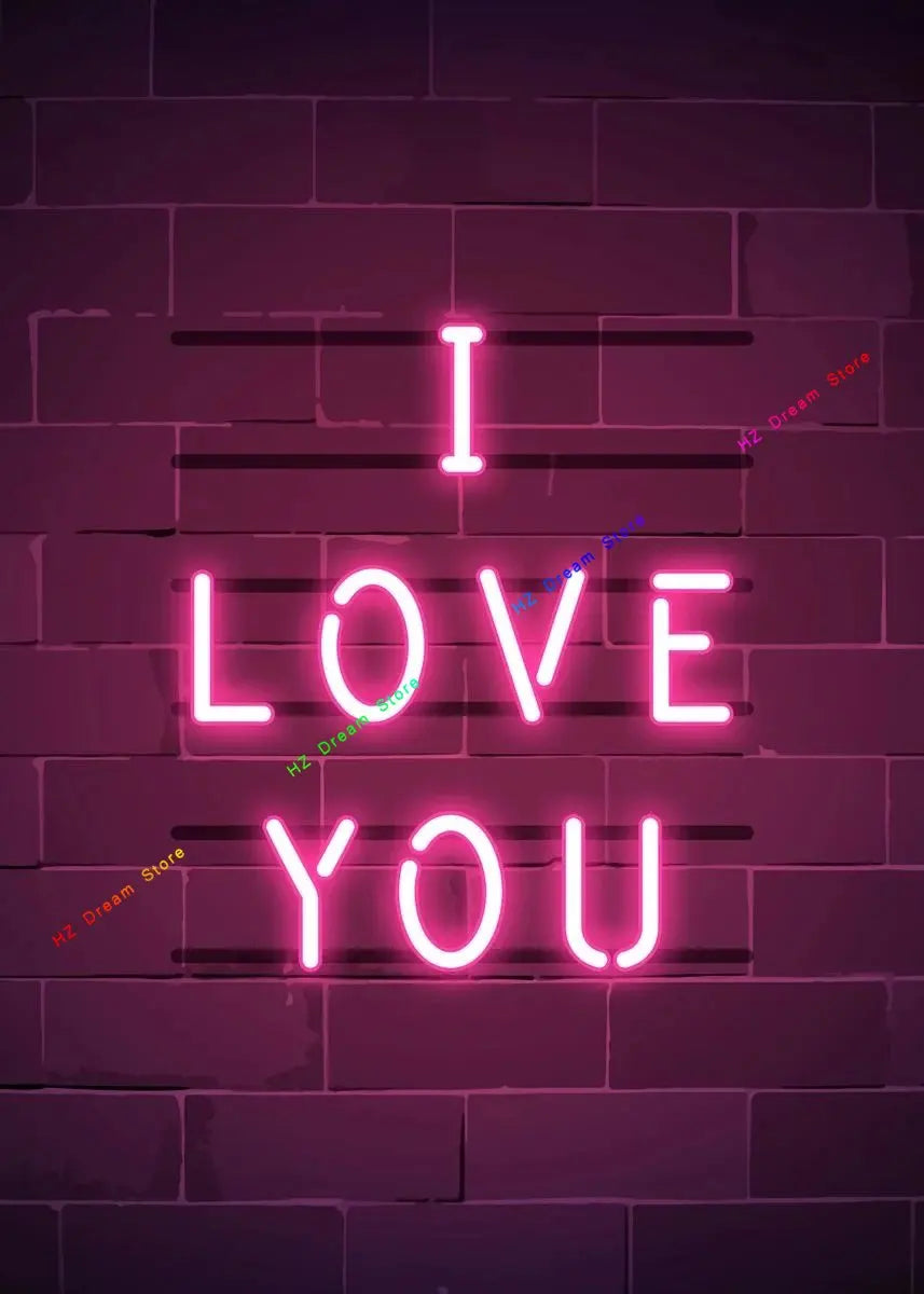 Neon Love Neon Poster