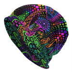 Psychedelic Skull Art Poster